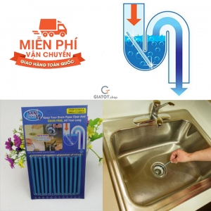 Que thông tắc cống, bồn cầu, bồn rửa mặt Sani Sticks