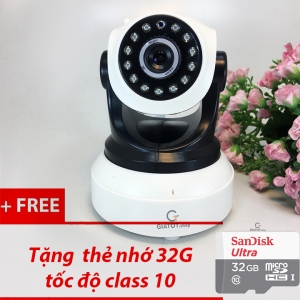 Camera wifi CAMHI HD-720P model 6205 tặng kèm thẻ nhớ 32G