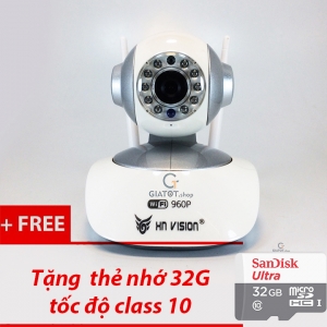 Camera wifi cao cấp HNvision HD-920P 7130 tặng thẻ nhớ 32G