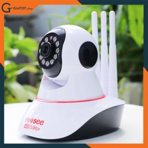 Camera wifi yoosee 3 râu 5.0Mpx 11 led góc rộng Full HD