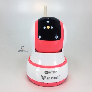 Camera wifi HN VISION 720P trang trí hình ROBOT