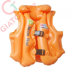 Áo Phao Trẻ Em Swim Vest màu cam