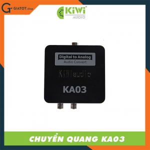 Bộ chuyển đổi âm thanh digital sang analog KiWi KA03 chính hãng