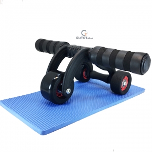 Con lăn tập bụng 3 bánh đa năng Portable trainer