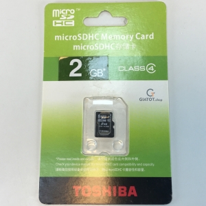 Thẻ nhớ Toshiba Micro SD Card Class 4 - 2GB