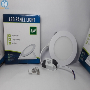 Đèn led âm trần siêu mỏng tròn 6W