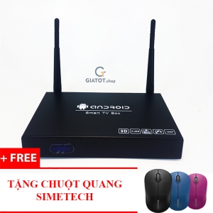 Android TV Box ram 1G T20 tặng chuột quang không dây