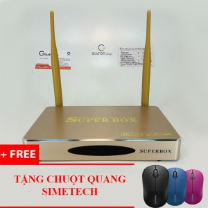 Androi TV box V1 RAM 2G tặng chuột quang không dây