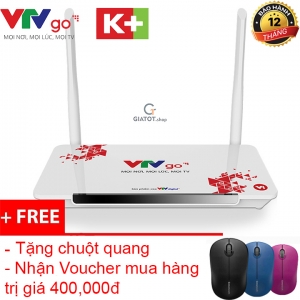 Android Tv box VTVgo V1 chính hãng tặng chuột quang không dây