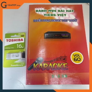 Bộ phụ kiện hát chấm điểm sơn ca 6 số của đầu thu Hùng Việt 789s Karaoke